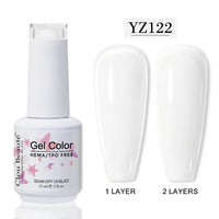 No-Wipe Top Coat & Sticky Base Coat UV Gel Polish — Long-Lasting, MSDS Certified, 15ml