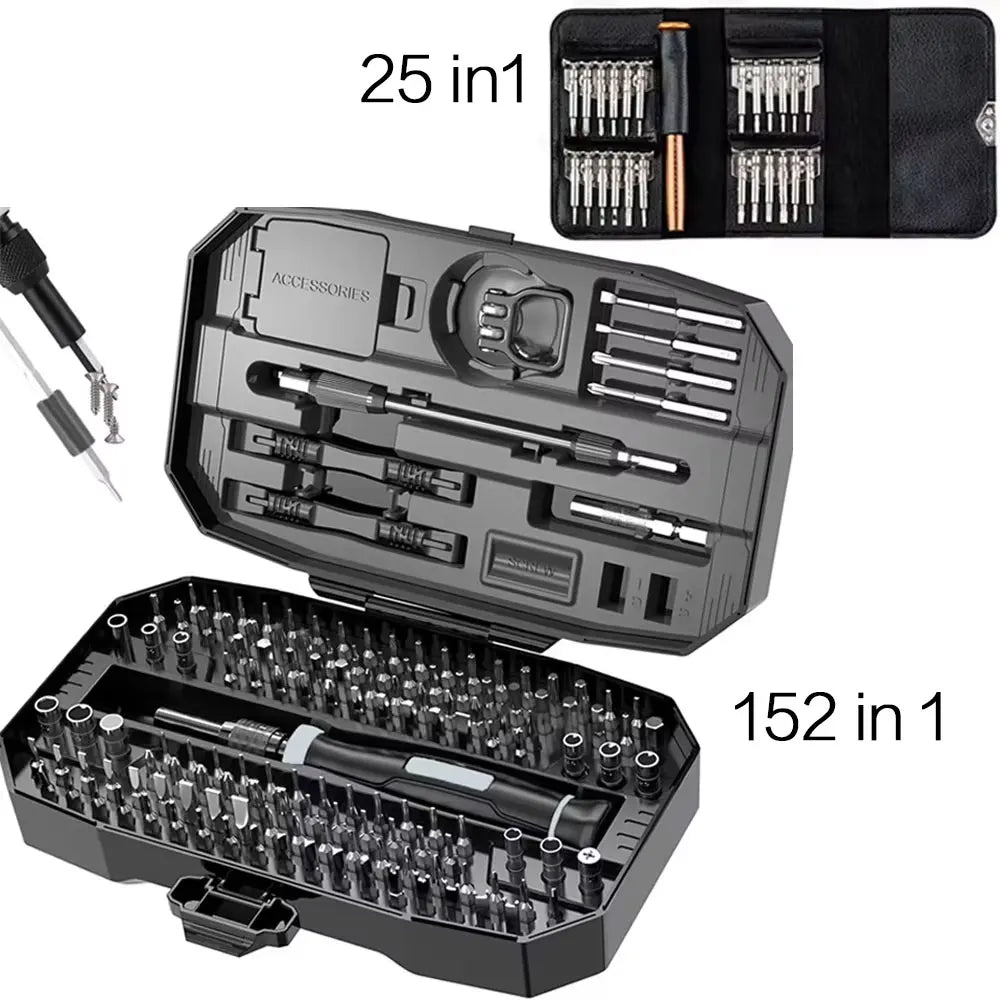 152-in-1 Precision Screwdriver Set | Professional Electronics Repair Kit
