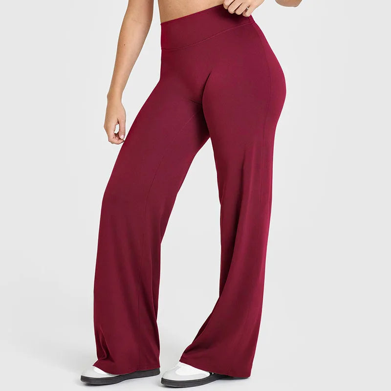 Women's Butter-Soft Straight Leg Yoga Pants - Ultra Comfort Activewear