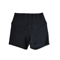 Yoga Shorts Solid Color Women Fitness Shorts High Waist Legging Bike Soft Fabric Proof Comprehensive Training Jog Sportswear