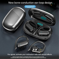 HOMEFISH A520 OWS Bluetooth 5.3 Ear Hook Earphones | HD Stereo Touch Control Sweat-Proof Wireless Headset