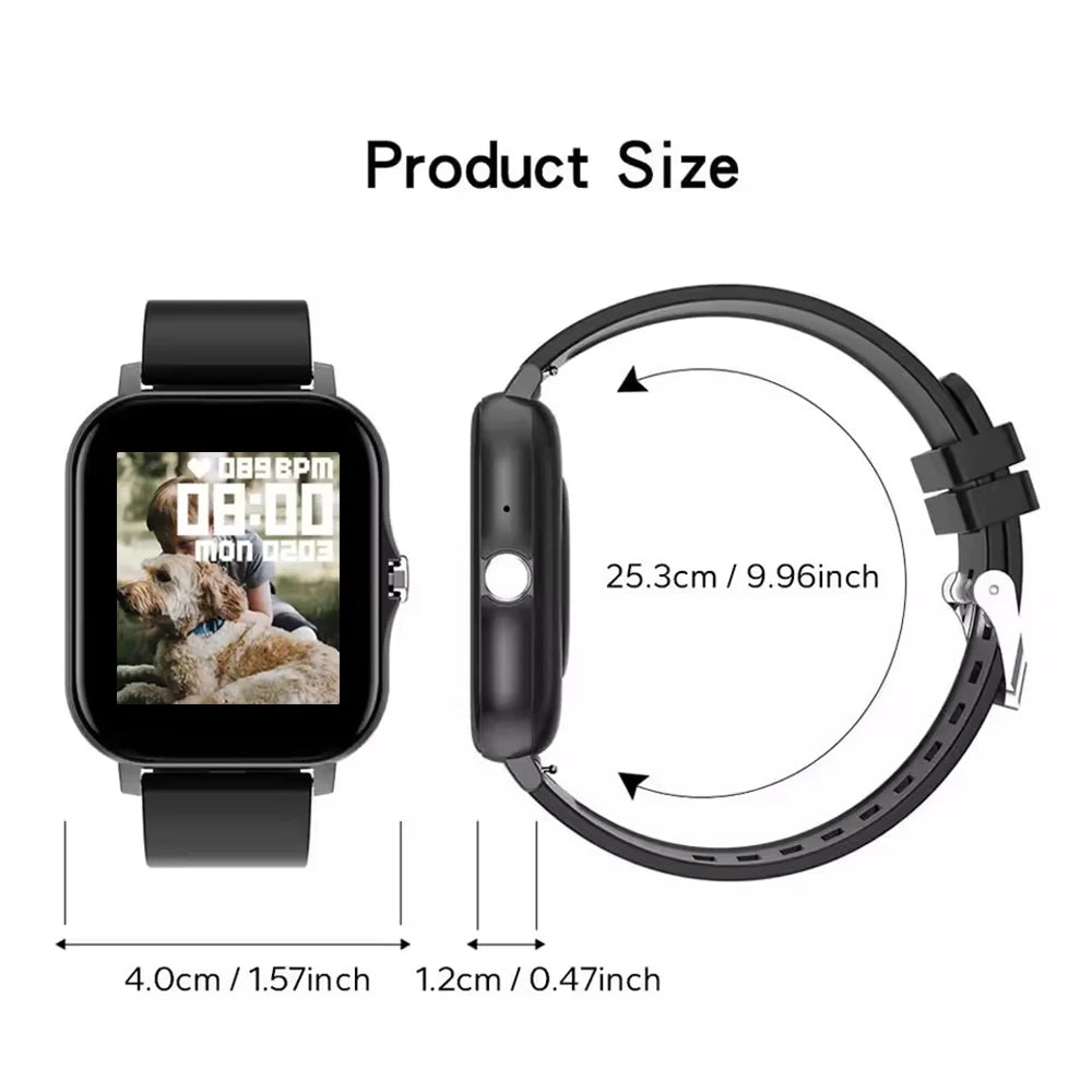 COTAUL Y13 Smart Watch | 1.83" Bluetooth Calling Health Monitor Fitness Tracker for Android & iOS
