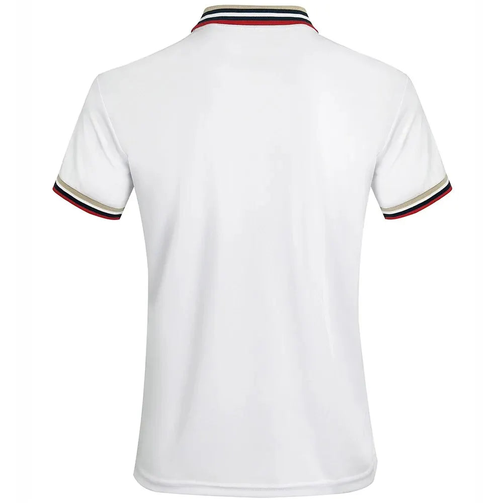 Striped Business Casual Polo Shirt | Men’s Breathable Short Sleeve Top | EU S–XXL