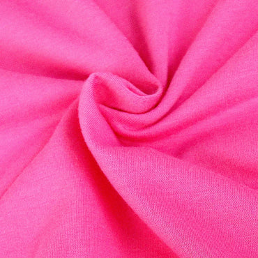 Girls 100% Cotton Flower Print T-Shirt | Sizes 2–14 Years | Pink & White