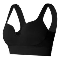 Women's Seamless Padded Sports Bra — Wire-Free Push-Up, Daily & Fitness Wear