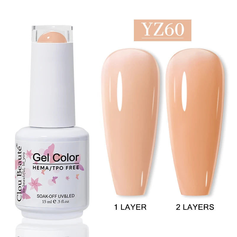No-Wipe Top Coat & Sticky Base Coat UV Gel Polish — Long-Lasting, MSDS Certified, 15ml