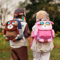 3D Cartoon Dog Backpack - Ultra Lightweight Kids School Bag for Kindergarten