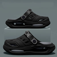 Smile Platform Slides - Thick Sole Cushioned Sandals with Removable Insoles