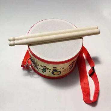 Tambor de Madera Educativo para Niños - Instrumento Musical Infantil Bebés