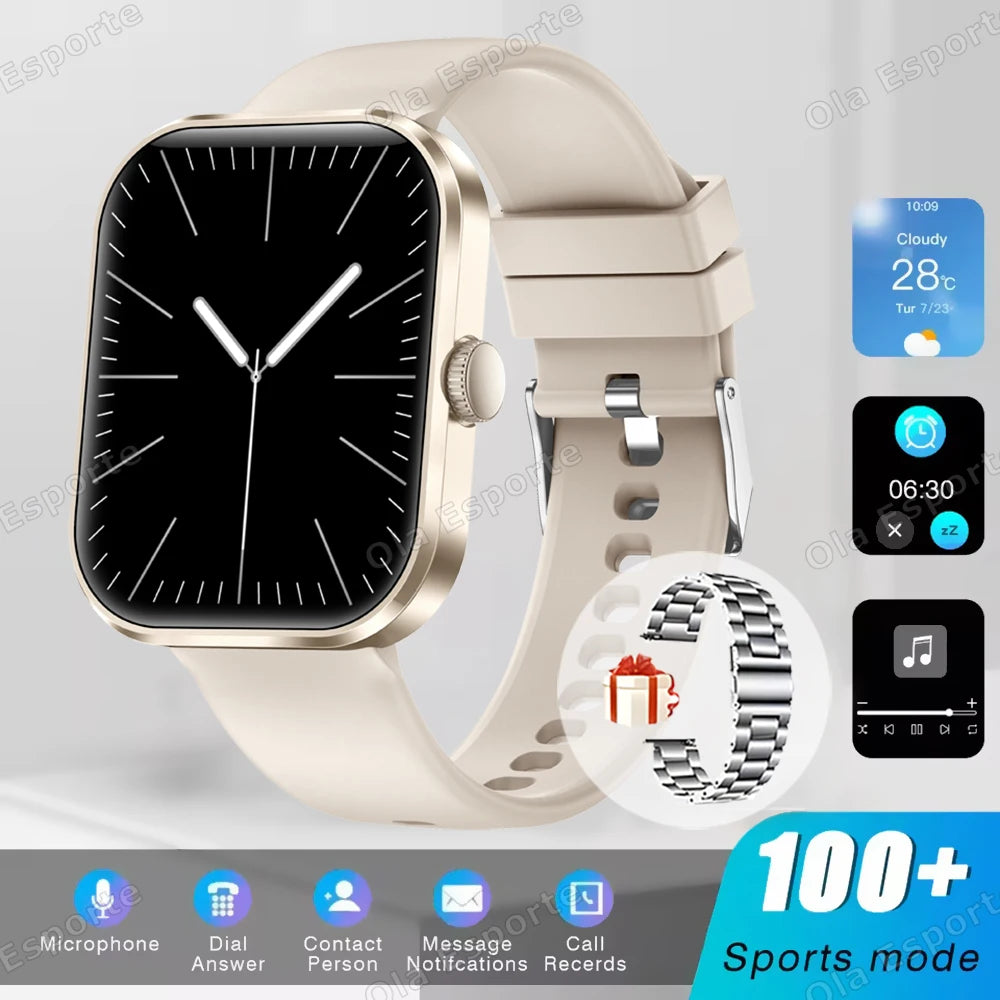 Outdoor Sport Smart Watch | 1.83" GPS Alexa Bluetooth Calling Heart Rate Blood Oxygen Waterproof Smartwatch