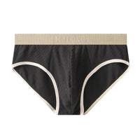 Men's Cotton Briefs – Soft, Breathable & Comfortable | Mid-Rise Striped Underwear