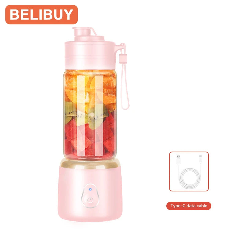 Portable USB Electric Citrus Juicer | Rechargeable Mini Squeezer for Oranges, Lemons & More