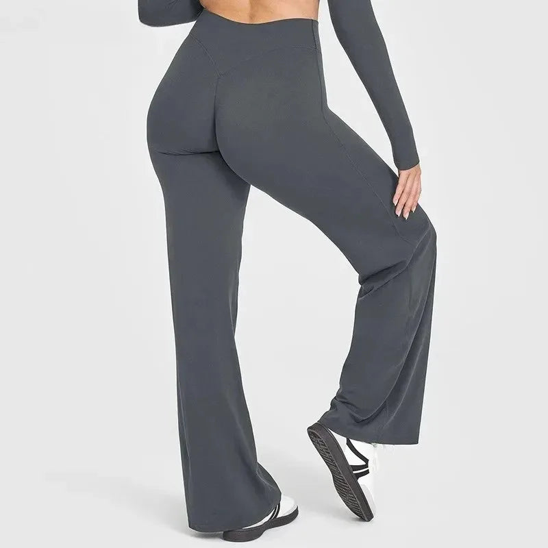 Women's Butter-Soft Straight Leg Yoga Pants - Ultra Comfort Activewear