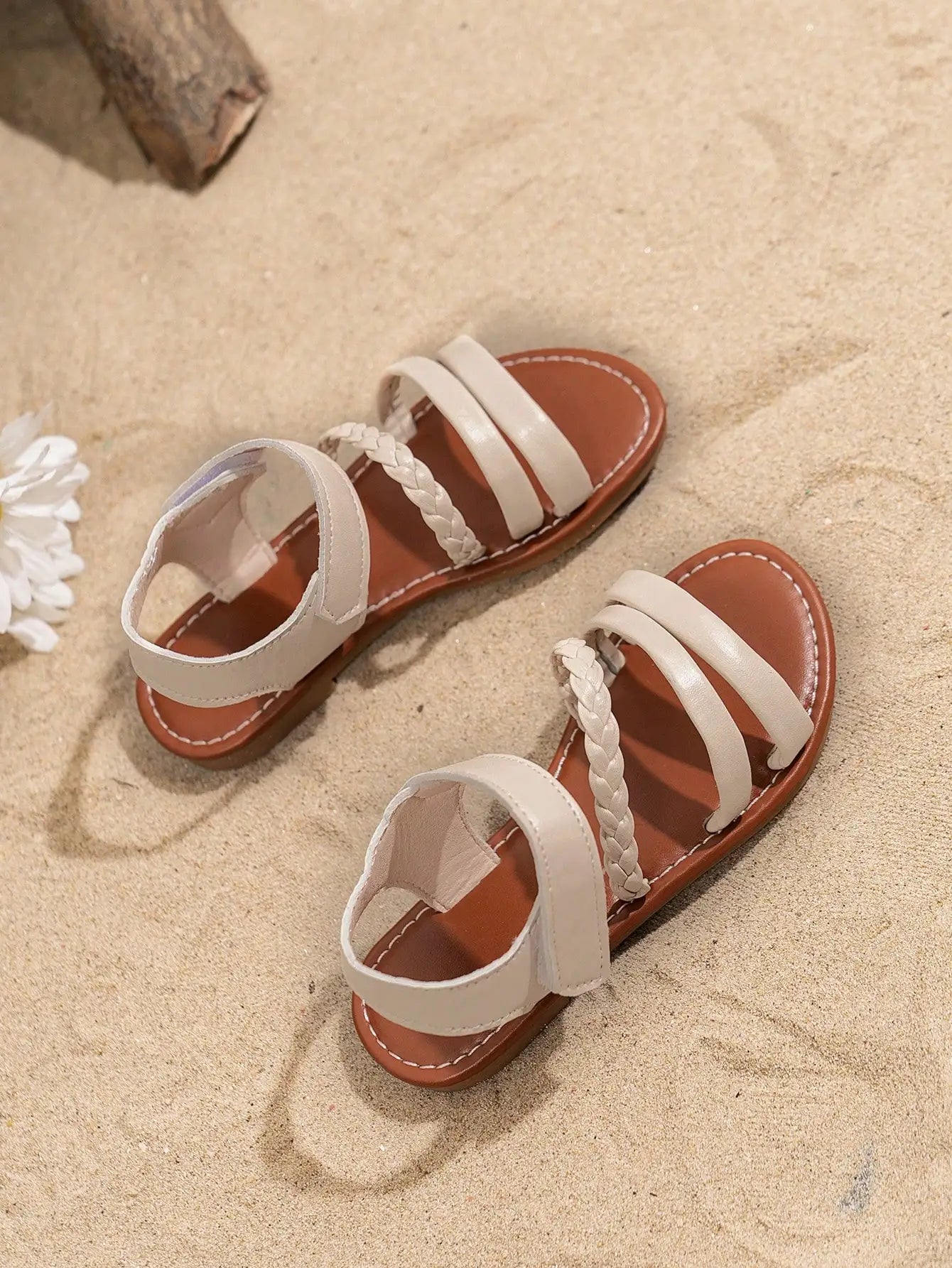 Sandalias Tejidas a Mano para Niños - Suela Gruesa y Suave | Tallas 26-36