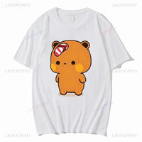 Women's Bubu & Dudu Cartoon T-Shirt - Cute Summer Tee
