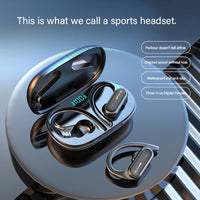 HOMEFISH A520 OWS Bluetooth 5.3 Ear Hook Earphones | HD Stereo Touch Control Sweat-Proof Wireless Headset