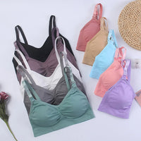 Seamless Maternity Nursing Bralette | Wire-Free Sleep Bra for Pregnant & Breastfeeding Women