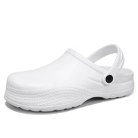 Men's Non-Slip Rubber Clogs | Waterproof Chef & Kitchen Work Shoes