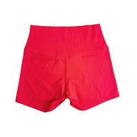 Yoga Shorts Solid Color Women Fitness Shorts High Waist Legging Bike Soft Fabric Proof Comprehensive Training Jog Sportswear