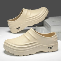 Zapatos de Chef Antideslizantes y Antigrasa - Zuecos Profesionales Unisex para Cocina