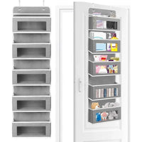 5-Shelf Over-the-Door Hanging Organizer – Large Capacity Storage for Bedroom & Bathroom
