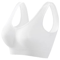 Women's Seamless Wireless Bralette – Breathable Crop Top Bra (S–5XL, 12 Colors)