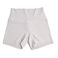 Yoga Shorts Solid Color Women Fitness Shorts High Waist Legging Bike Soft Fabric Proof Comprehensive Training Jog Sportswear