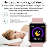 Smart Fitness Watch - Heart Rate Monitor, Sleep Tracker & Activity Tracker