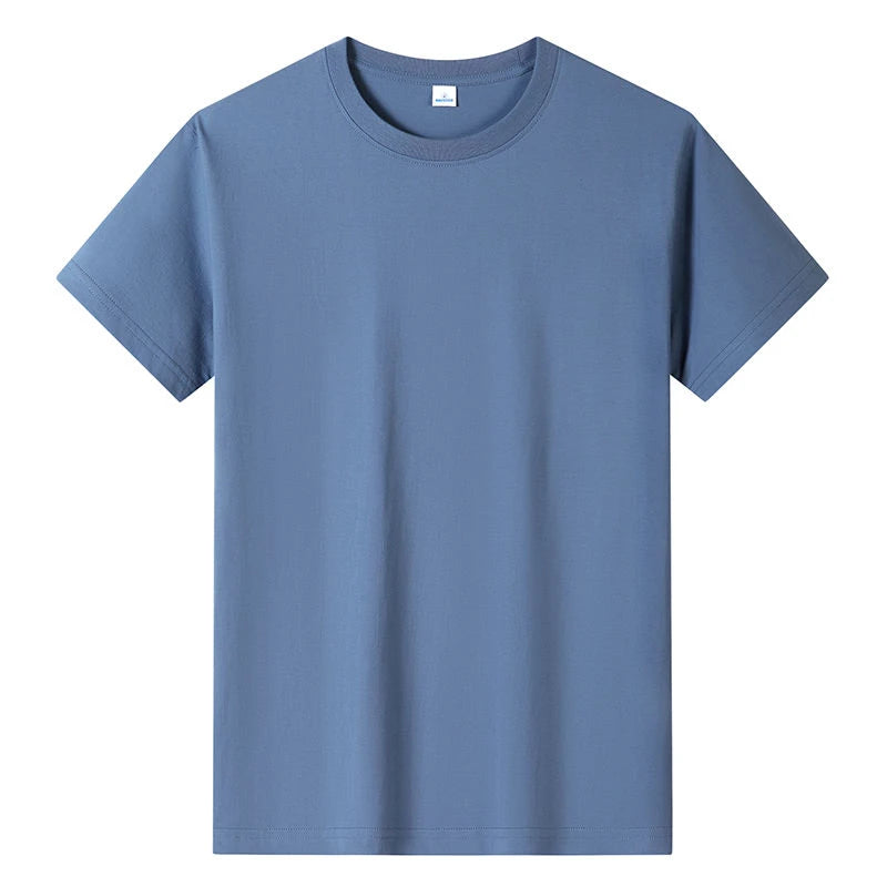 Men's 100% Cotton Summer T-Shirt, Regular Fit, M–5XL