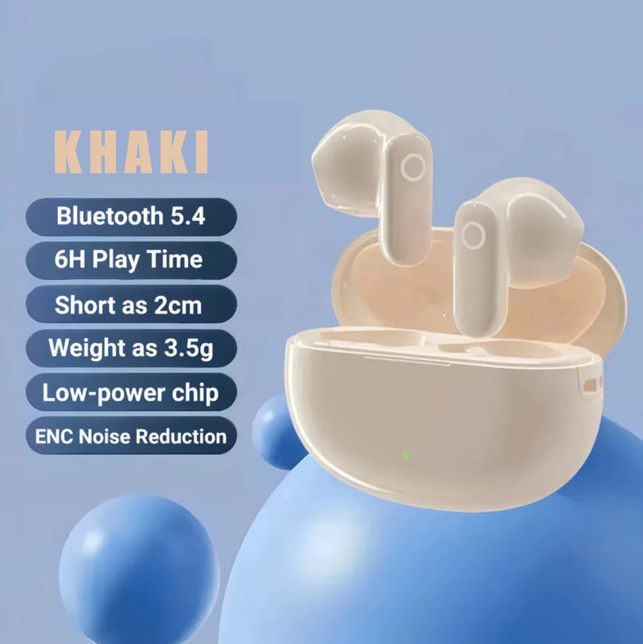 Mini ANC TWS Earbuds – Hi-Fi Sound, NFC Pairing, Alexa Support & Waterproof for Sport & Office