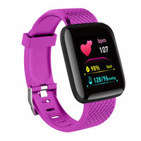 Fitness Smart Bracelet Watch – Heart Rate, Sleep Monitor & Music Player for Men & Women