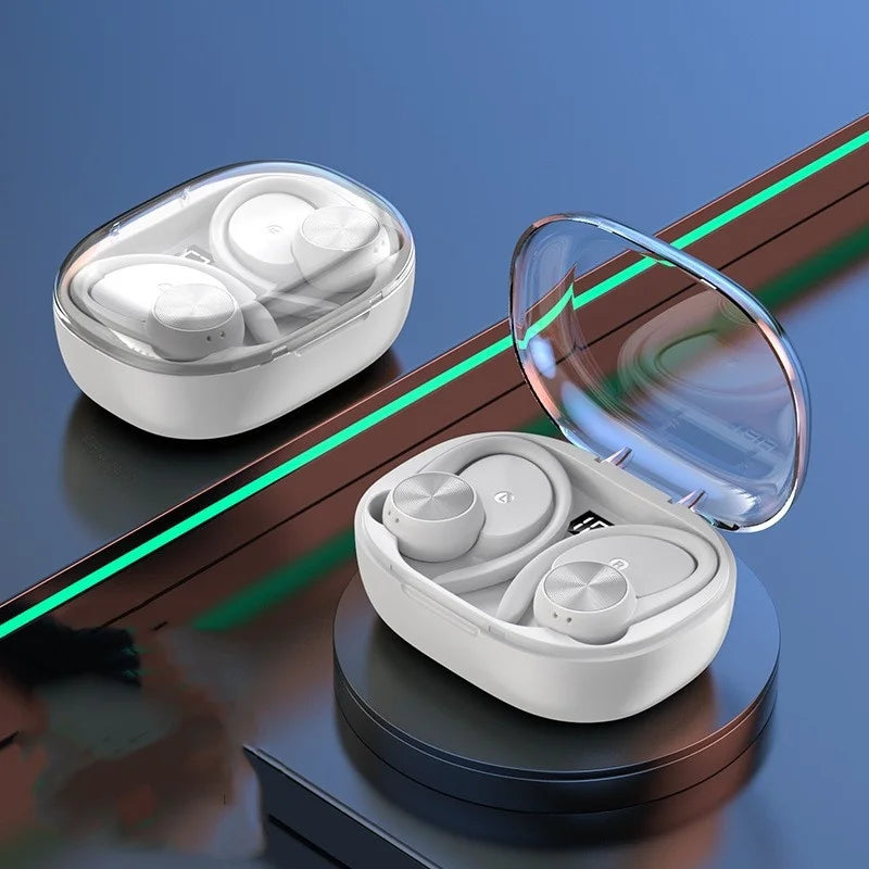 ECCURRENT TWS Ear Hook Wireless Earphones | HiFi Sound Neodymium Driver HD Calls Voice Assistant