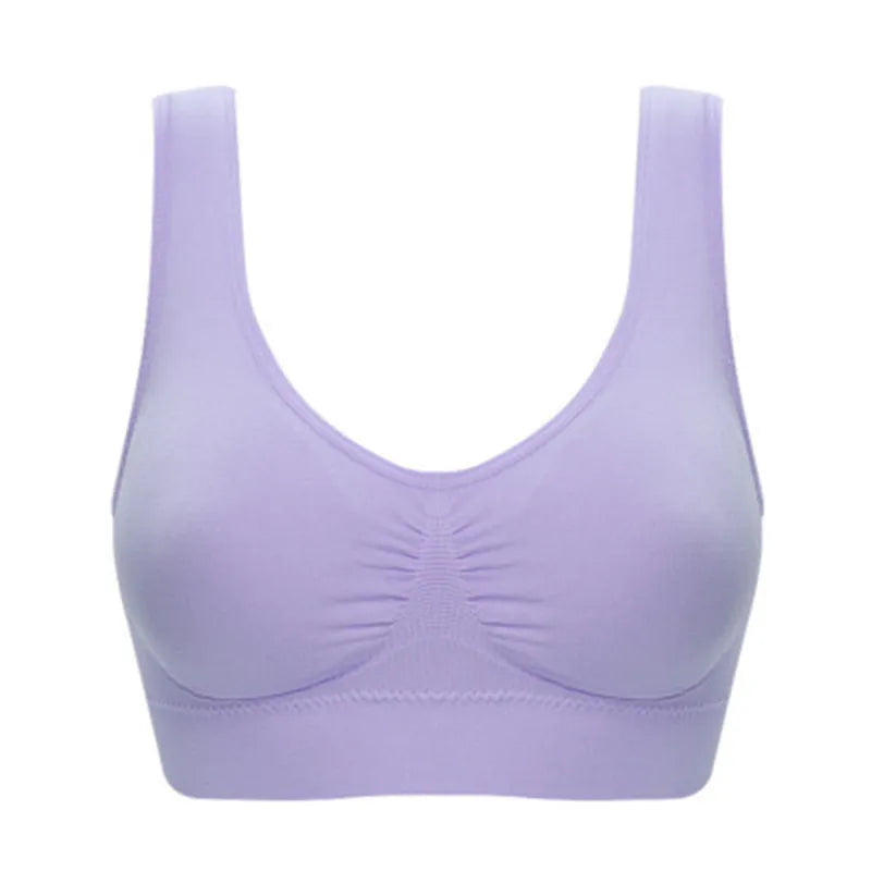 Seamless Push-Up Bra – Wire-Free, Backless, Plus Size
