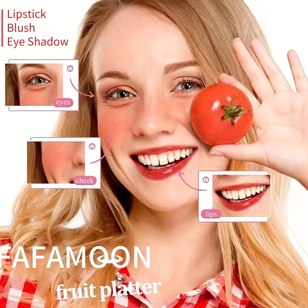 Fruity Lip Tint Water Gloss – Moisturizing Waterproof Liquid Lipstick | High Pigment Long-Lasting Non-Stick