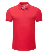Men's Short Sleeve Polo Shirt — Breathable, Solid Color, Smart Casual Fit