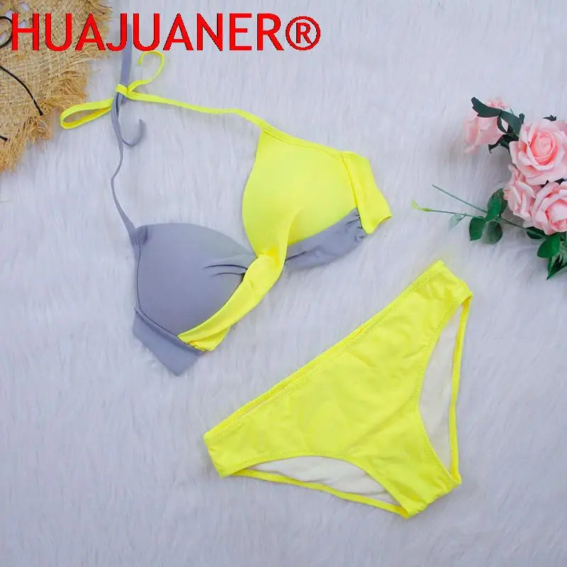 Bikini Push Up Sexy - Traje de Baño Tanga para Mujer