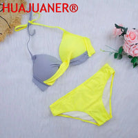 Bikini Push Up Sexy - Traje de Baño Tanga para Mujer