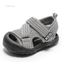 Baby Mesh Summer Sandals - Soft Sole Anti-Slip Walking Shoes