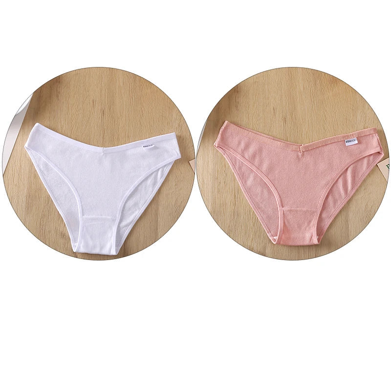 Set de 2 Panties de Algodón Hipoalergénico Talle V Plus M-4XL