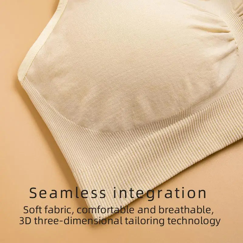 Boneless Nursing Bra – Front Clasp, U-Back & Removable Pads | Anti-Sagging Maternity Bra