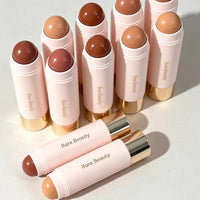 Silky Contour & Liquid Blush Stick – Natural Matte Finish | Nose Shadow & Bronzer