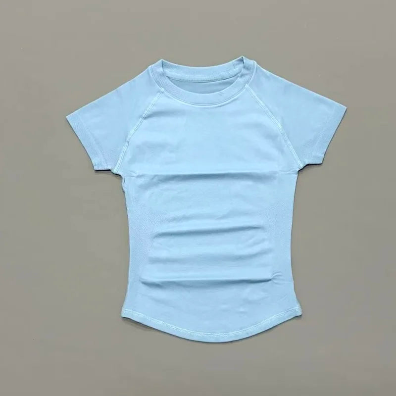 Women's Quick-Dry Sport T-Shirt – Short Sleeve Breathable Top for Yoga, Gym & Running | Slim Fit Activewear