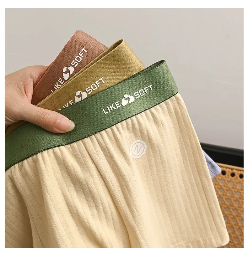 Men's Striped Boxer Shorts 5-Pack | Comfortable Knit Underwear