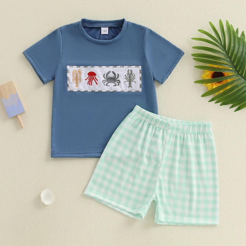 Infant Baby Girl Outfit Set Floral Print Ruffle Sleeve T-shirt and Shorts with Bow Headband Summer Clothes Set