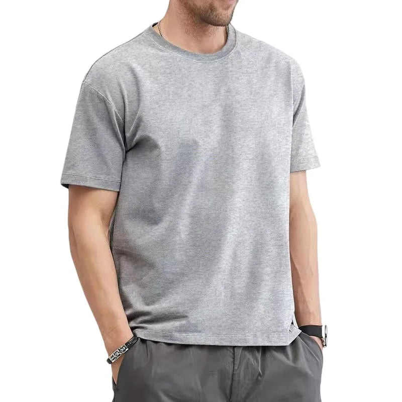 Men's 100% Cotton Summer T-Shirt, Regular Fit, M–5XL