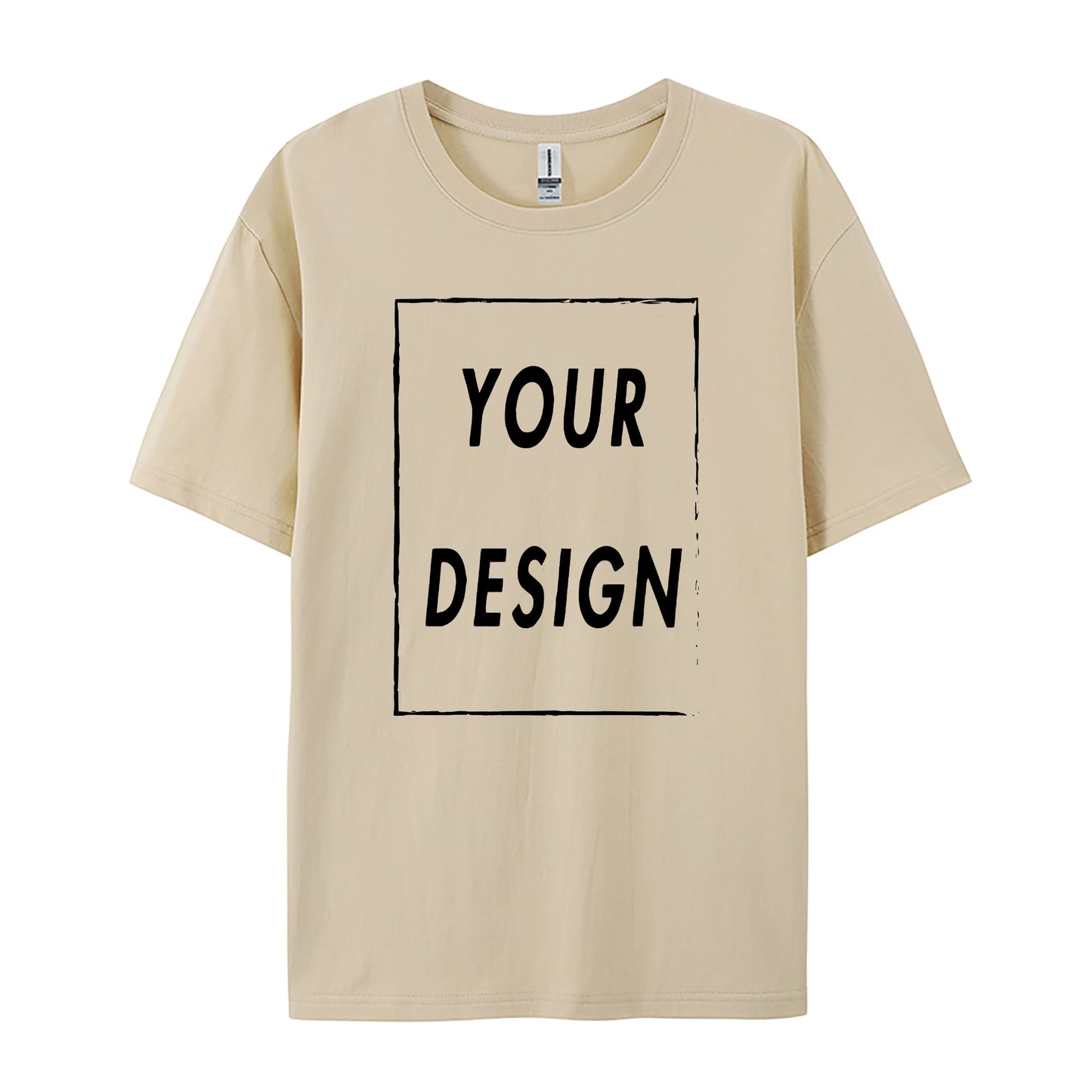 Custom 100% Cotton Unisex T-Shirt with Printed Design