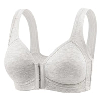 Sostén Sin Costuras FallSweet con Cierre Frontal - Bralette Push Up Sin Aro Cobertura Total