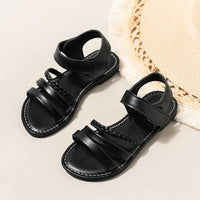 Sandalias Tejidas a Mano para Niños - Suela Gruesa y Suave | Tallas 26-36