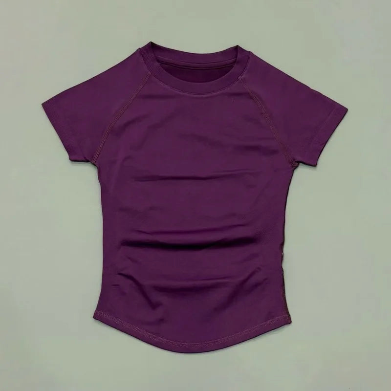 Women's Athletic T-Shirt | Breathable Stretch Fabric | Gym, Yoga & Running | XS–L