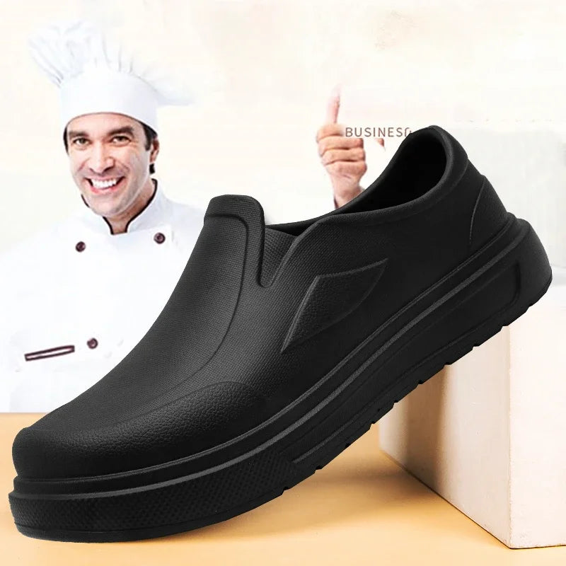 Professional Chef Shoes - Anti-Slip Kitchen Clogs for Men